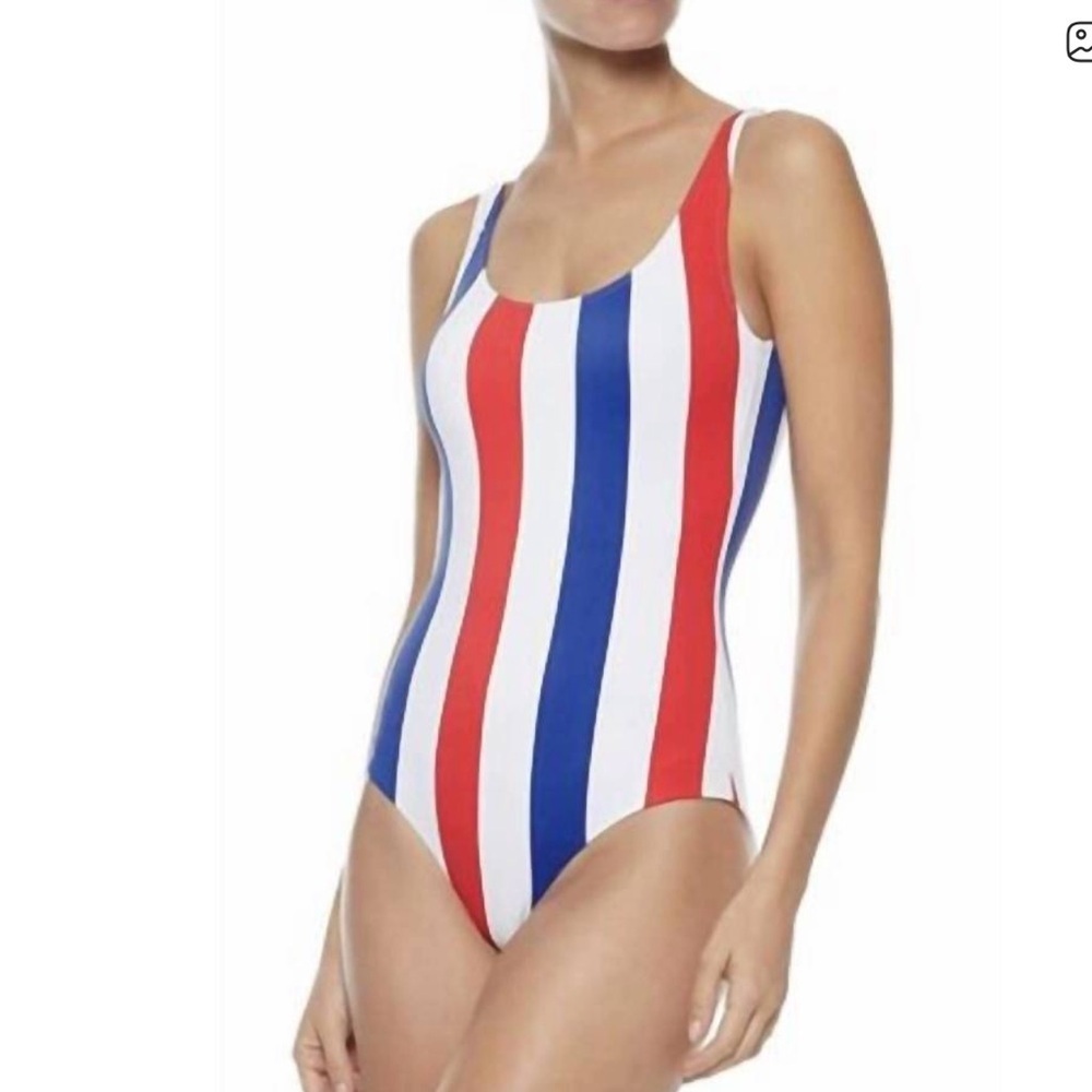 Onia Americana Stripe Kelly One-Piece Swimsuit
